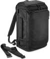 QD568 Quadra Pitch Black 72 Hour Weekender Black colour image
